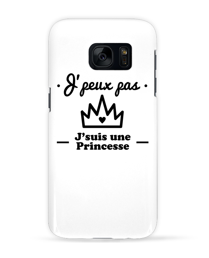 Coque 3d Samsung Galaxy S7 J Peux Pas J Suis Une Princesse Humour Citations Drole Benichan Tunetoo