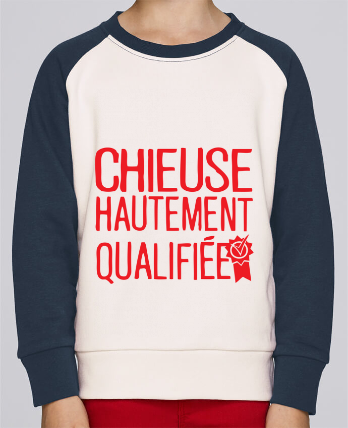 T Shirt Col V Femme 180 Gr Chieuse Hautement Qualifiee Citation Humour Provocateur Achille