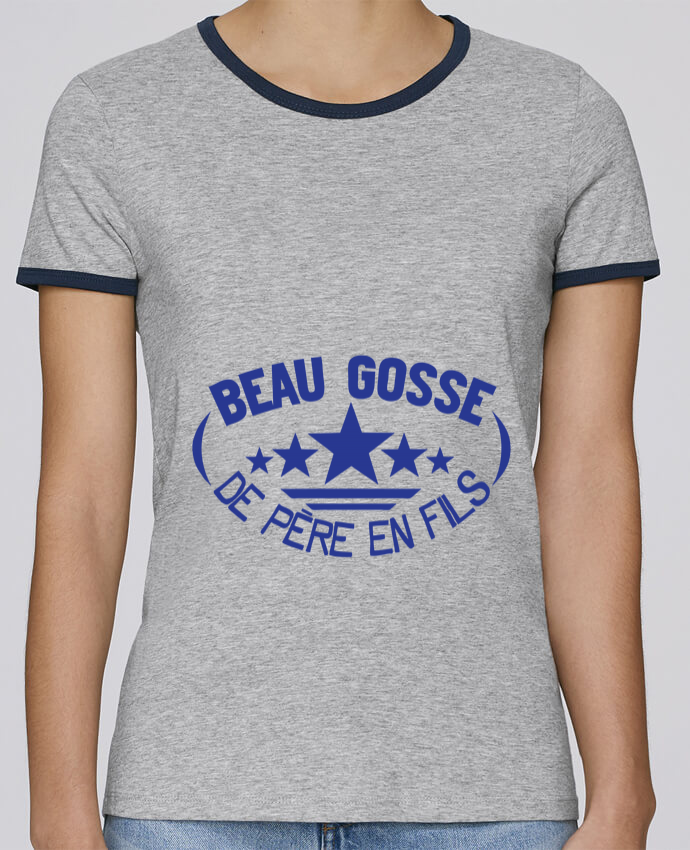 T Shirt Femme Stella Returns Beau Gosse Pere En Fils Citation Message Pour Femme 100 Coton Bio Tunetoo