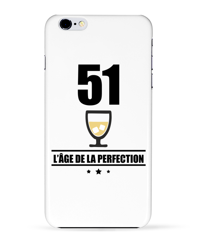 Coque 3d Iphone 6 51 Ans Age De La Perfection Pastis Anniversaire Benichan Tunetoo